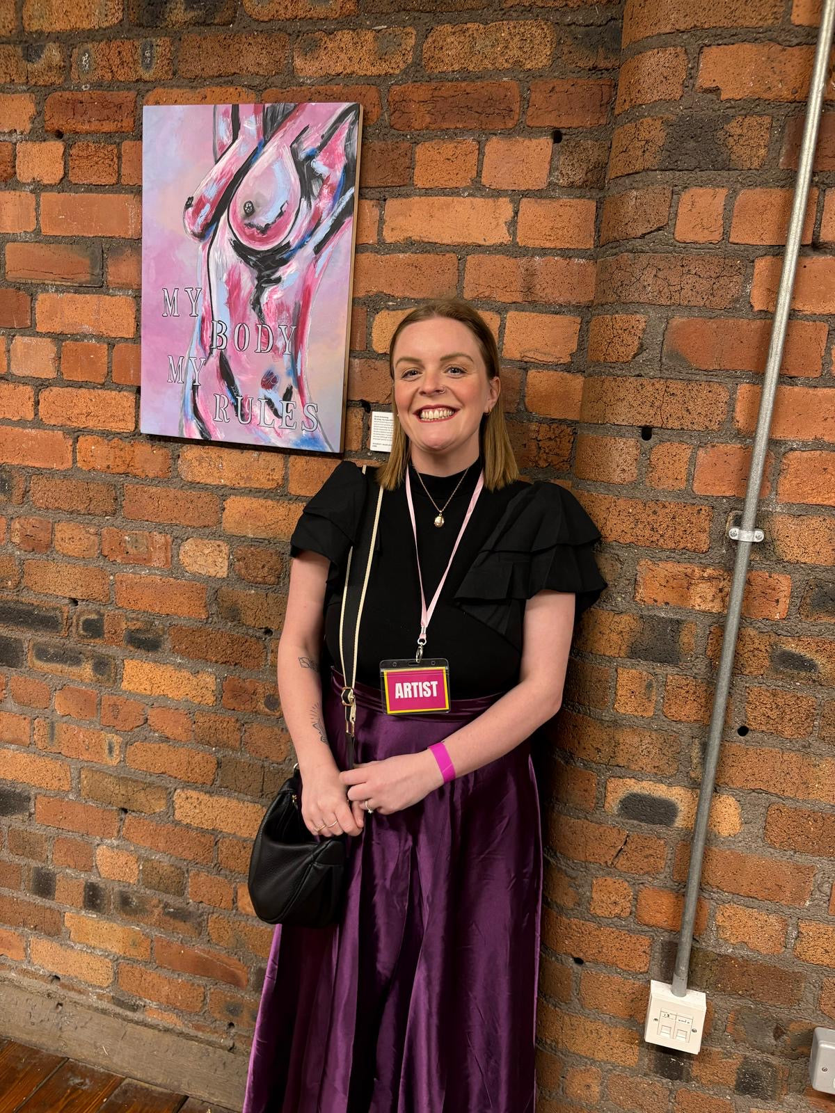 'My Body, My Rules' Original Artwork