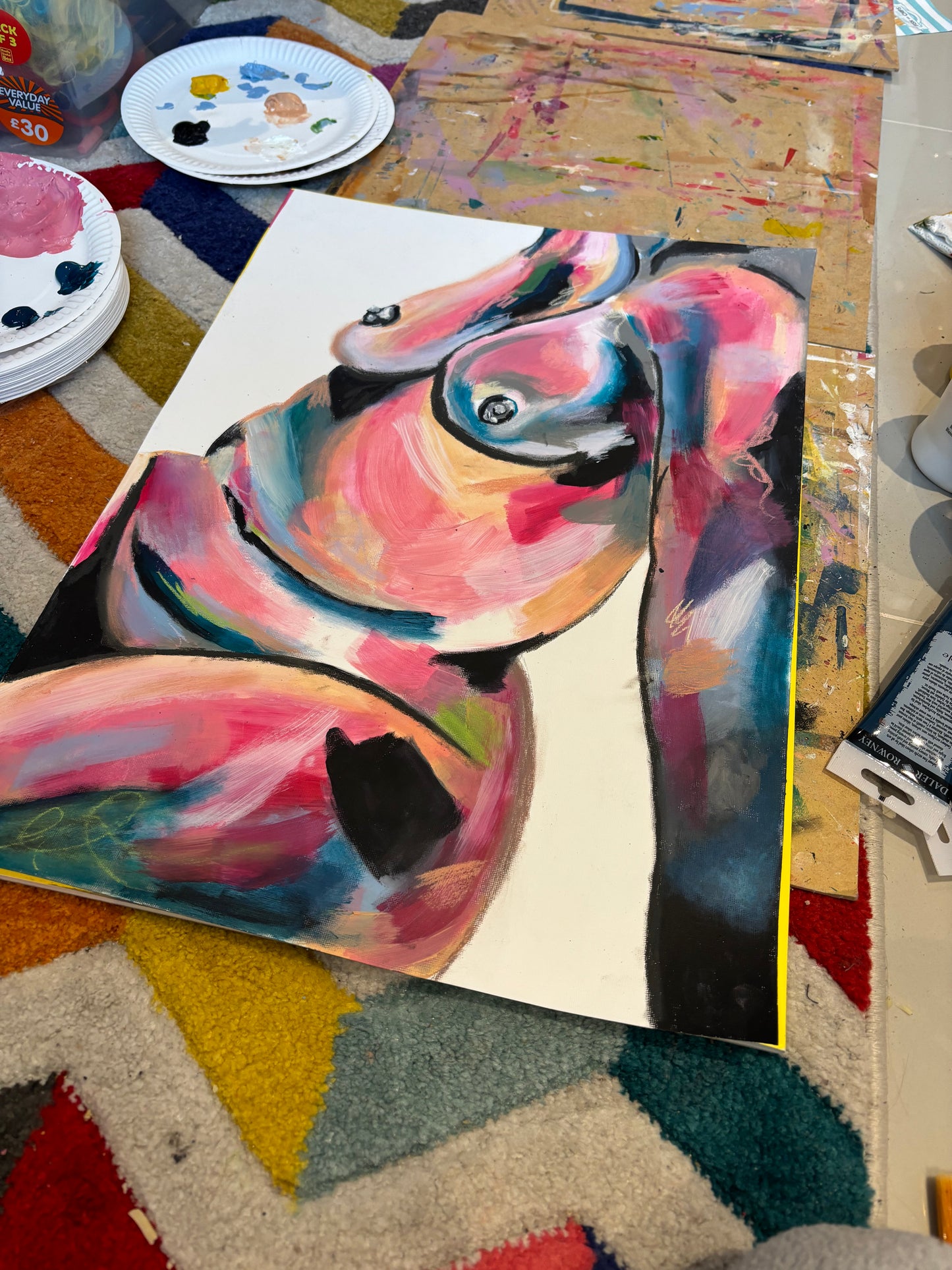 Relax Original Artwork